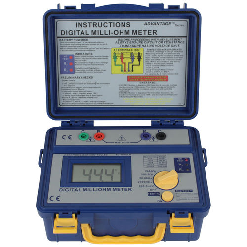 Millióhmetro digital - 310  - B&K Precision - portátil / de sobremesa / 4 hilos
