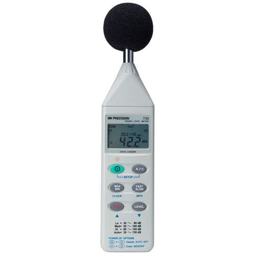 Sonómetro analizador - 735  - B&K Precision - clase 2 / con adquisición de datos / digital