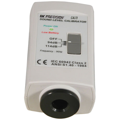Calibrador de nivel del sonido - CAL73 - B&K Precision - para sonómetro / de mano