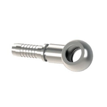 Racor hidráulico - TUR 220 - TURALI HOLDING - banjo / ranurado / de acero inoxidable