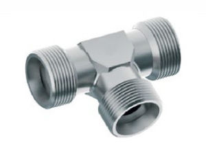 Racor hidráulico - TUR 290 L/S - TURALI HOLDING - de rosca / en T / de acero inoxidable