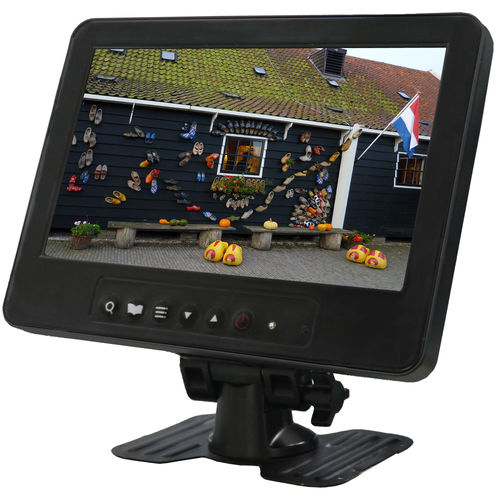 Monitor de videovigilancia - CH-L081AP-4HV-AT - HSINTEK Electronics Co., Ltd - LCD / 8" / 1024 x 600