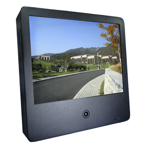 Monitor con webcam - HSINTEK Electronics Co., Ltd - LCD / de videovigilancia / para uso exterior