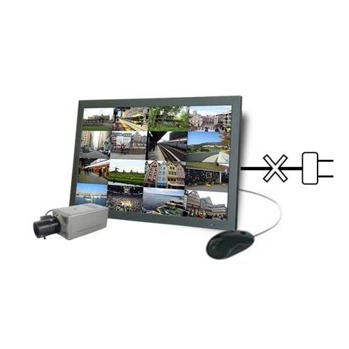 Monitor de alimentación Ethernet - CH-L215-1HDVSB-IP16-PoE - HSINTEK Electronics Co., Ltd - LCD / de videovigilancia / 21,5"