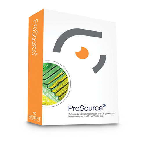 Software de análisis de fuente luminosa - ProSource® - Radiant Vision Systems - de medición / de análisis de imágenes / de calidad