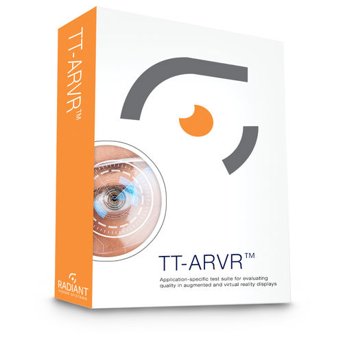 Software para visualización cerca del ojo (NED) - TT-ARVR™ - Radiant Vision Systems - de análisis de imágenes / análisis de datos / de análisis de rendimiento