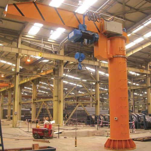 Grúa pluma de columna - BVS Cranes-BÜLBÜLOĞLU VİNÇ SAN. ve TİC. A.Ş. - de elevación