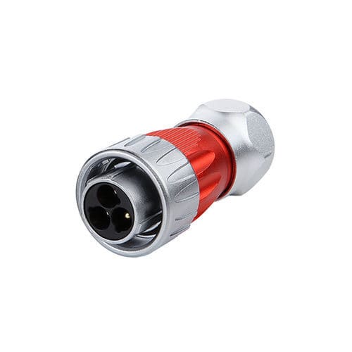 Conector de alimentación eléctrica - DH-24-3  - SHENZHEN LINKO ELECTRIC CO.,LTD - circular / hembra / macho