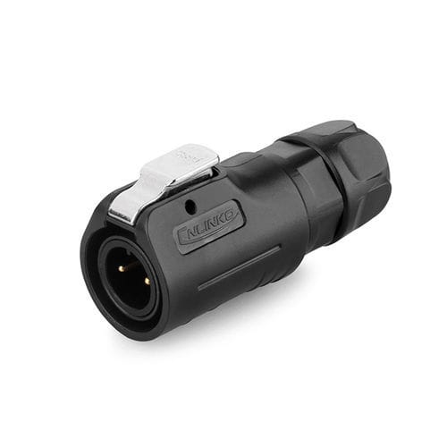 Conector de alimentación eléctrica - LP-12-2 - SHENZHEN LINKO ELECTRIC CO.,LTD - Socket / circular / hembra