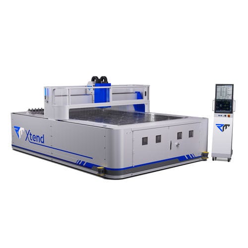 Fresadora CNC para piezas de gran tamaño - XTEND - Ronchini Massimo Srl - 3 ejes / vertical / de metales no ferrosos