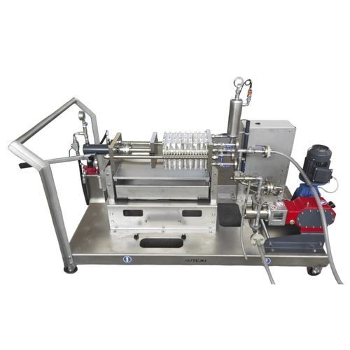 Filtro-prensa de membrana - LAB200-EFS - Autemi s.r.l. - automática / eléctrica / para laboratorio