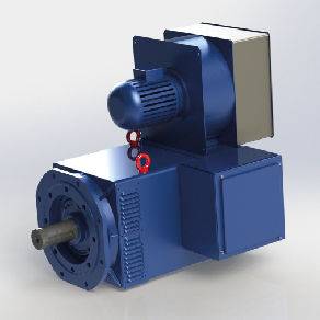Motor asíncrono - TETRAVEC 200L - COMER S.r.l. - AC / IP23 / para aplicaciones de elevación