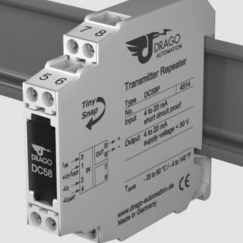 Repetidor de comunicación - DC 58 P - DRAGO Automation GmbH - de corriente / aislado