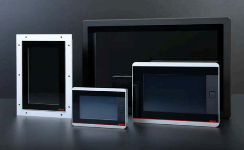 Panel de control web TFT LCD - eVISIO PTE series - elrest Automationssysteme GmbH - pantalla táctil capacitiva PCAP / 7" / 10.1"