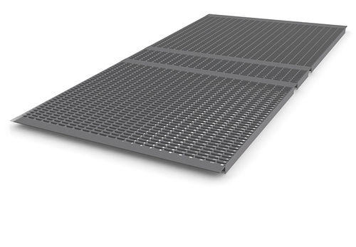 Rejilla para estantería - Inlaid between supports Grating for Double Shelves - Meiser