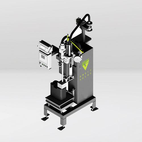 Sistema de llenado de bidones - S-DOS-K - GREIF-VELOX Maschinenfabrik GmbH - semiautomático / para líquido de baja viscosidad / para la industria química