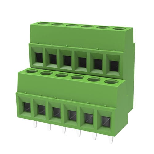 Bloque de conexión para PCB - MC-DTEH3.81HXXC-0001 - Ningbo SUPU Electronics Co., Ltd. - con tornillo / de material plástico / IEC