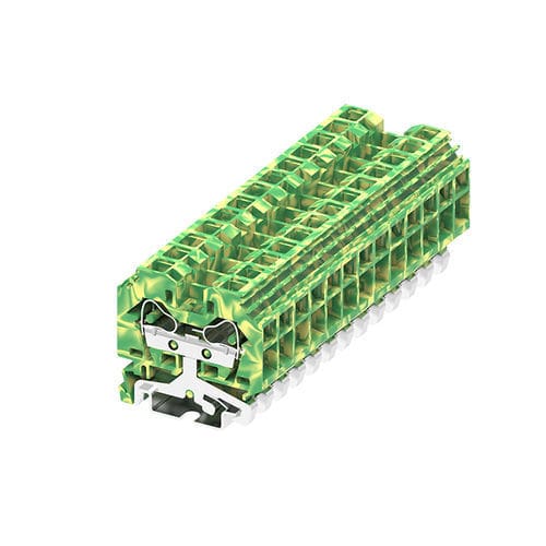 Bloque de conexión para conexión con muelle - 210907 - Ningbo SUPU Electronics Co., Ltd. - en riel-DIN / de puesta a tierra / de cobre