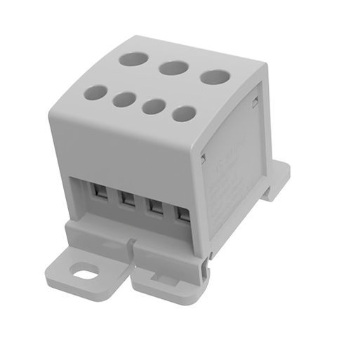 Bloque de conexión en riel-DIN - SPDB3x16/4×6 - Ningbo SUPU Electronics Co., Ltd. - con tornillo / de cobre / de corriente fuerte