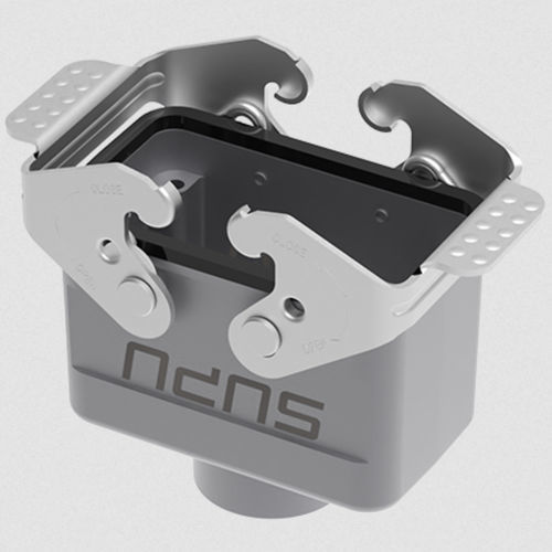 Tapa de conector IP65 - S10B-CC-2L.M-PG16 - Ningbo SUPU Electronics Co., Ltd. - para uso intensivo / de metal