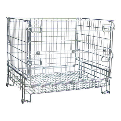 Caja-palé enrejada - MARK099 - Italiana Contenitori Srl - de transporte / de manipulación / para uso industrial