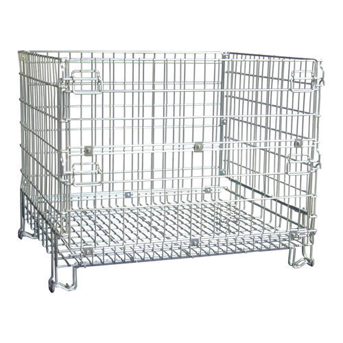 Caja-palé enrejada - MARK100120 - Italiana Contenitori Srl - de transporte / de manipulación / para almacenamiento