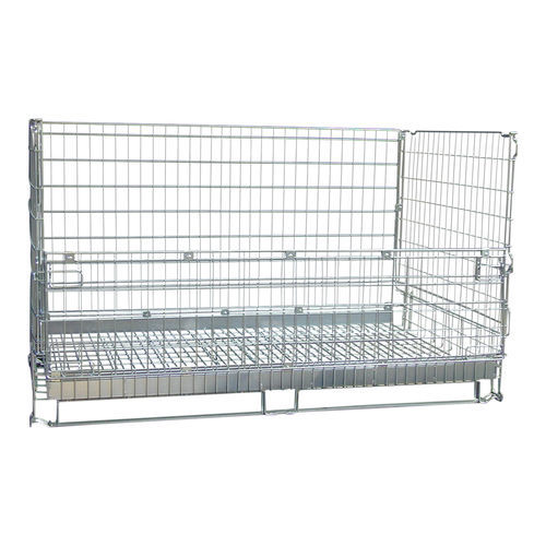 Caja-palé enrejada - MARK120200 - Italiana Contenitori Srl - de transporte / de manipulación / para almacenamiento