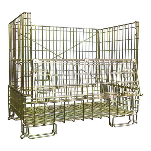 Caja-palé para botellas de champán - MARK082124 - Italiana Contenitori Srl - de metal / de transporte / de manipulación