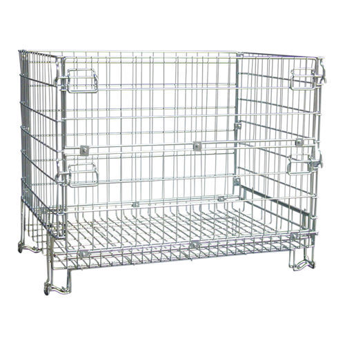 Caja-palé enrejada - MARK080120 - Italiana Contenitori Srl - de transporte / de manipulación / para botellas