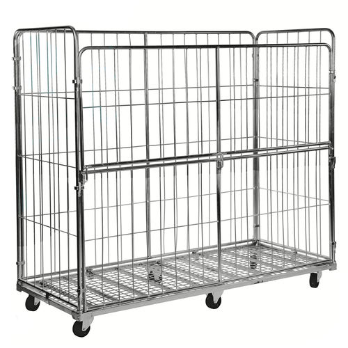 Rollcontainer grande con estantes - ROLR0200 - Italiana Contenitori Srl - de metal