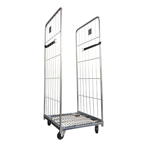 Roll-container multiusos - ROLF0060 - Italiana Contenitori Srl - con estantes / de metal