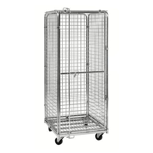 Roll-container con estantes - ROLS1200 - Italiana Contenitori Srl - de metal / antirrobo
