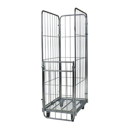Rollcontainer pequeño con estantes - ROLG0030 - Italiana Contenitori Srl - de metal