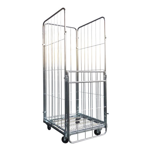 Roll-container con estantes - ROLR0050 - Italiana Contenitori Srl - de metal