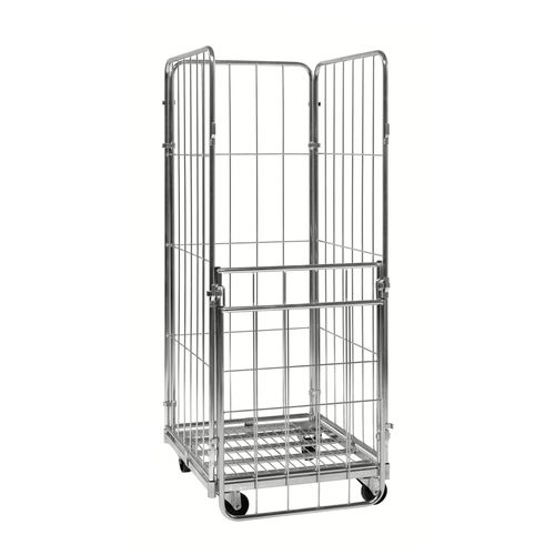 Roll-container con estantes - ROLS0050 - Italiana Contenitori Srl - de metal