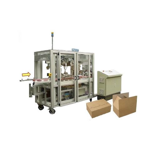 Máquina de grapar neumática - A01  - MEZGER Heftsysteme - para cajas de cartón / con 2 cabezales / automática