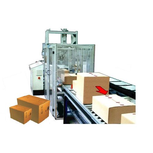 Máquina de grapar para cajas de cartón - A03  - MEZGER Heftsysteme - de 4 cabezales / para fondos de cajones de cartón / automática