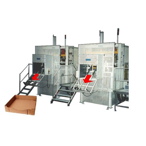Máquina de grapar neumática - B02  - MEZGER Heftsysteme - para cajas de cartón / de 4 cabezales / automática