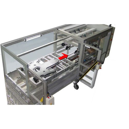 Máquina de grapar neumática - D01  - MEZGER Heftsysteme - para chapas de aluminio / de 10 cabezales / semiautomática