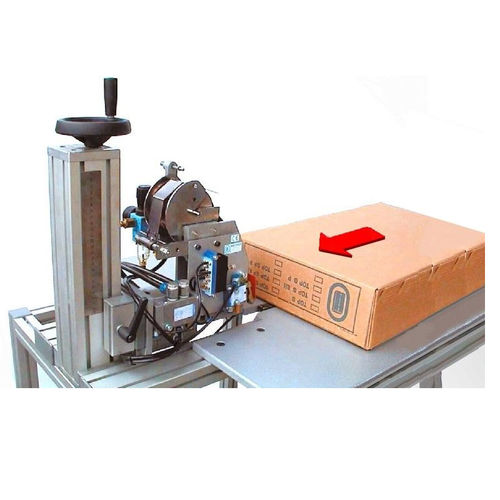 Máquina de grapar de mesa - TGR 1 / LRS B 34  - MEZGER Heftsysteme - neumática / para cajas de cartón / de 1 cabezal