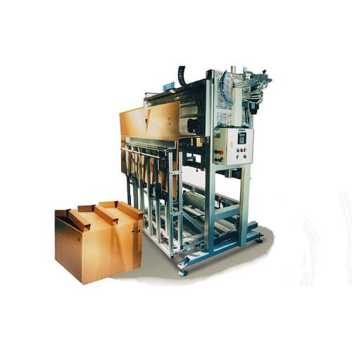 Máquina de grapar neumática - C01   - MEZGER Heftsysteme - para cajas de cartón / de 3 cabezales / semiautomática