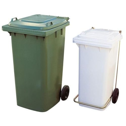 Contenedor de residuos de plástico - ECO 120 - Nordcontenitori - Logis-Rent - para residuos urbanos / para papel / para material plástico