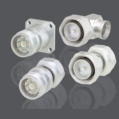 Conector RF - 4.3-10 Adapter RF series - Pasternack Enterprises, Inc. - coaxial / recto / acodado