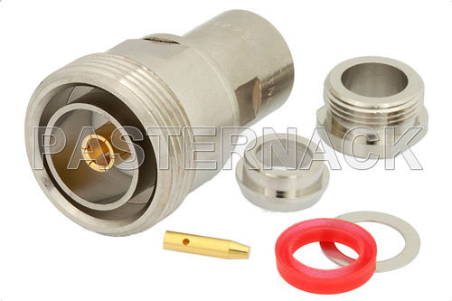 Conector RF - 7/16 series  - Pasternack Enterprises, Inc. - DIN / recto / circular