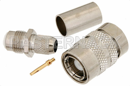 Conector RF - SMB series  - Pasternack Enterprises, Inc. - coaxial / SMB / SMP