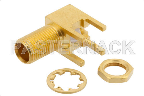 Conector RF - Pasternack Enterprises, Inc. - coaxial / MCX / jack