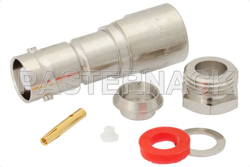 Conector RF - MHV series  - Pasternack Enterprises, Inc. - radiofrecuencia / coaxial / recto