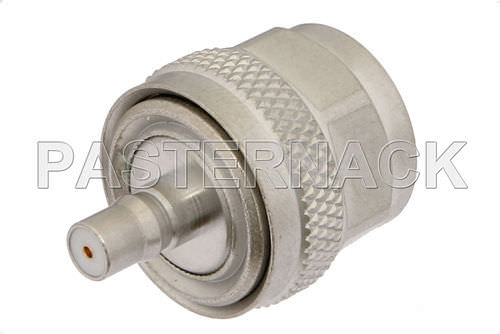 Adaptador hembra - QMA Adapter RF Series - Pasternack Enterprises, Inc. - macho / SMA / N