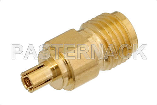 Adaptador hidráulico para cable coaxial - UMCX Adapter RF Series - Pasternack Enterprises, Inc.