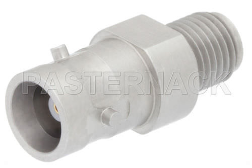 Adaptador de bayoneta - ZMA Adapter RF Series  - Pasternack Enterprises, Inc. - para cable coaxial / de comunicación / de acero inoxidable